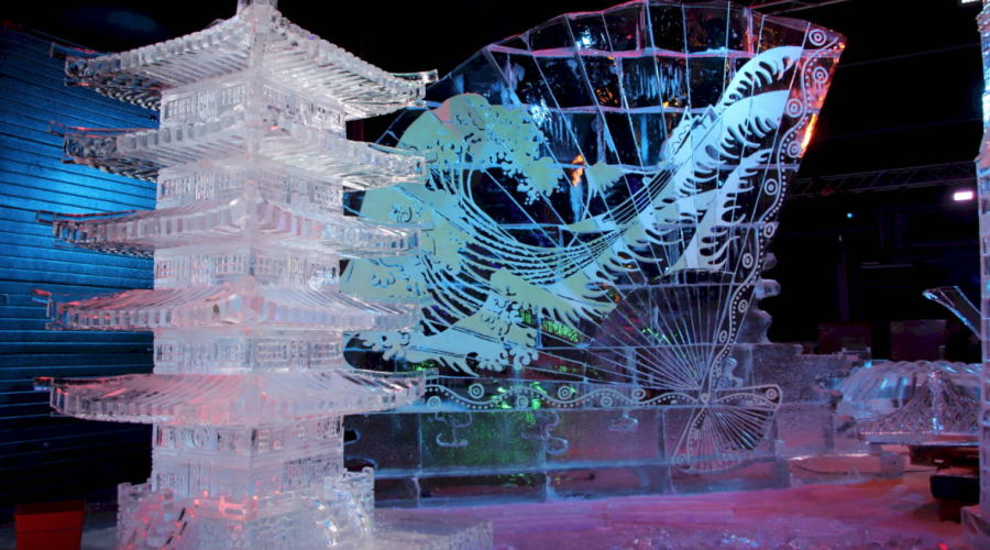 Torrejón de Ardoz acoge la competición internacional de esculturas de hielo
