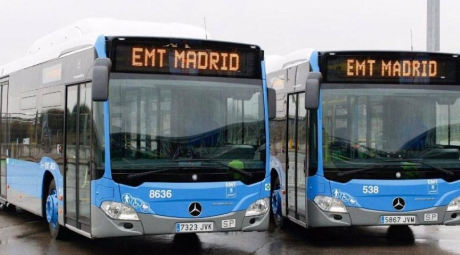 Los autobuses de EMT Madrid serán gratuitos los días 2, 9 y 10 de septiembre