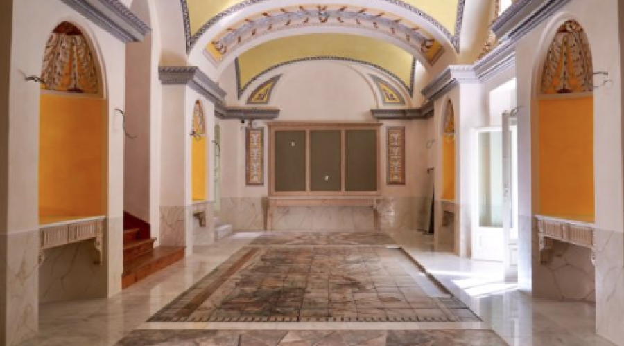 Reconstrucción de Mosaico del Palacio del Capricho