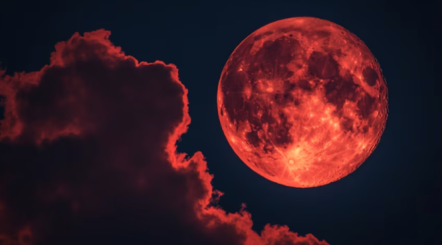 Mañana Luna del Esturión y cinco planetas alineados