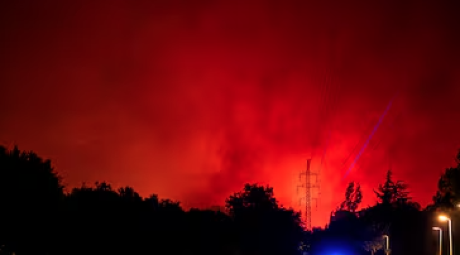 Incendio en Tres Cantos