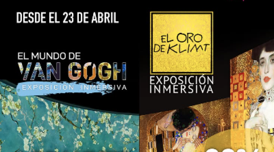Van Gogh y Klimt juntos en esta exposicion