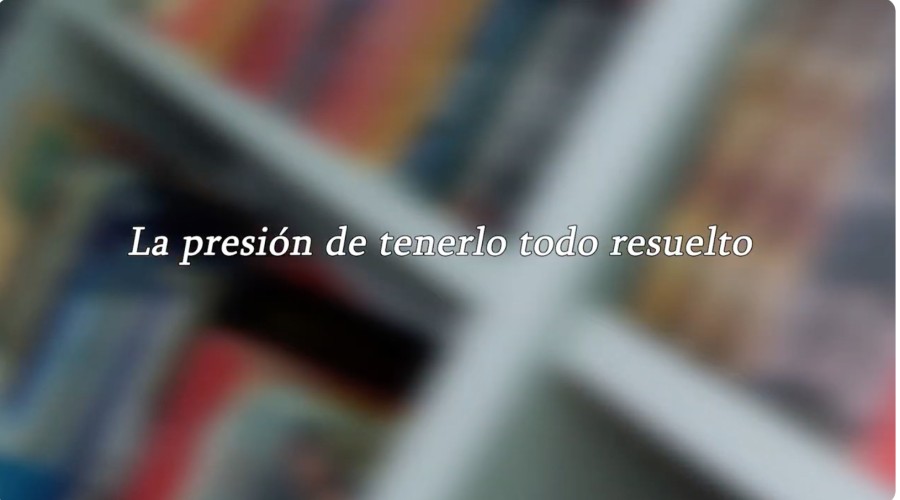 LA PRESI&Oacute;N DE TENERLO TODO RESUELTO