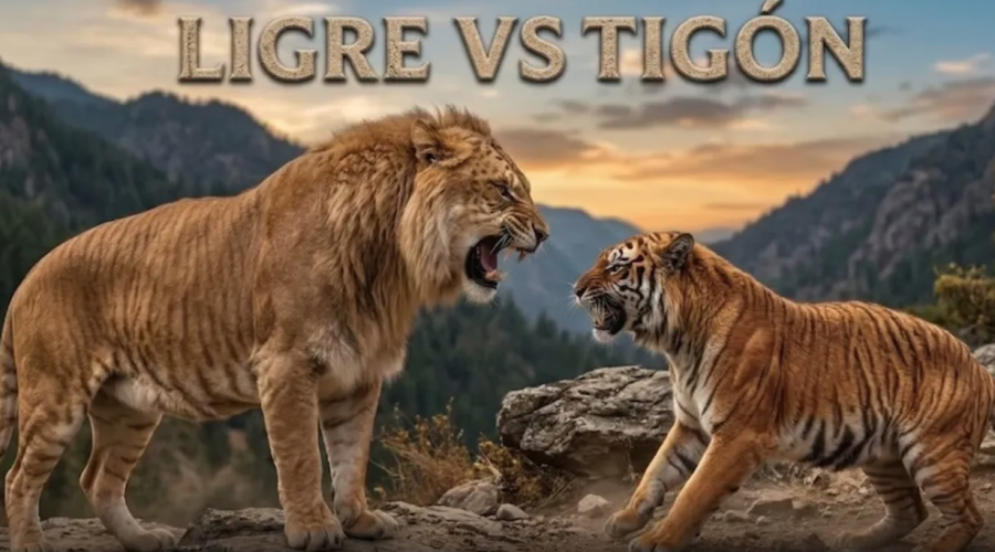 &iquest;LIGRE o TIG&Oacute;N? El secreto de los felinos m&aacute;s grandes del mundo