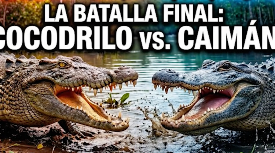 Duelo de Titanes Cocodrilo vs. Caim&aacute;n