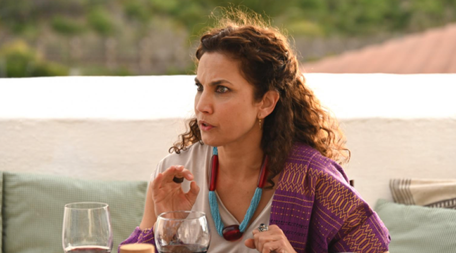 Toni Acosta vuelve a casa: La actriz tinerfe&ntilde;a presume de acento y expresiones en su &uacute;ltimo rodaje.