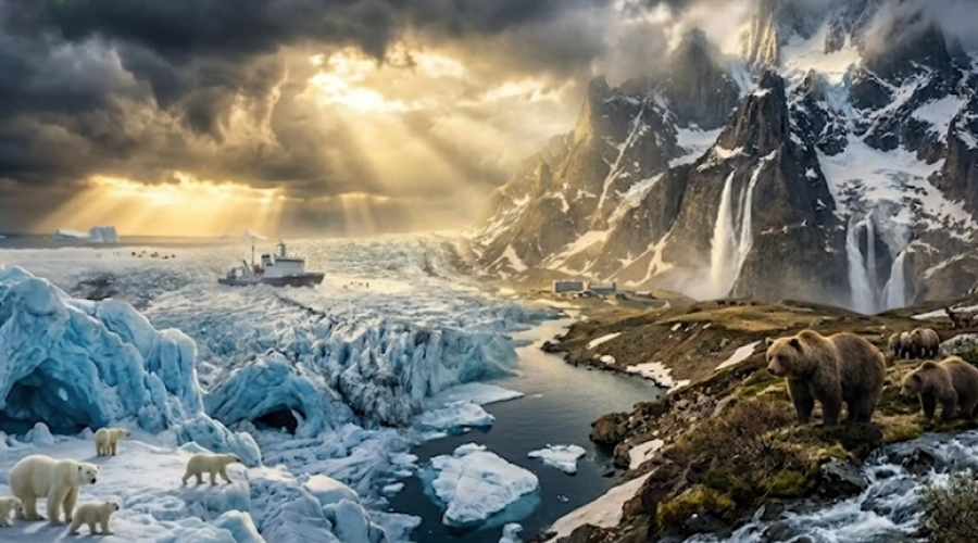 Polar vs  Grizzly, los Reyes de la Supervivencia