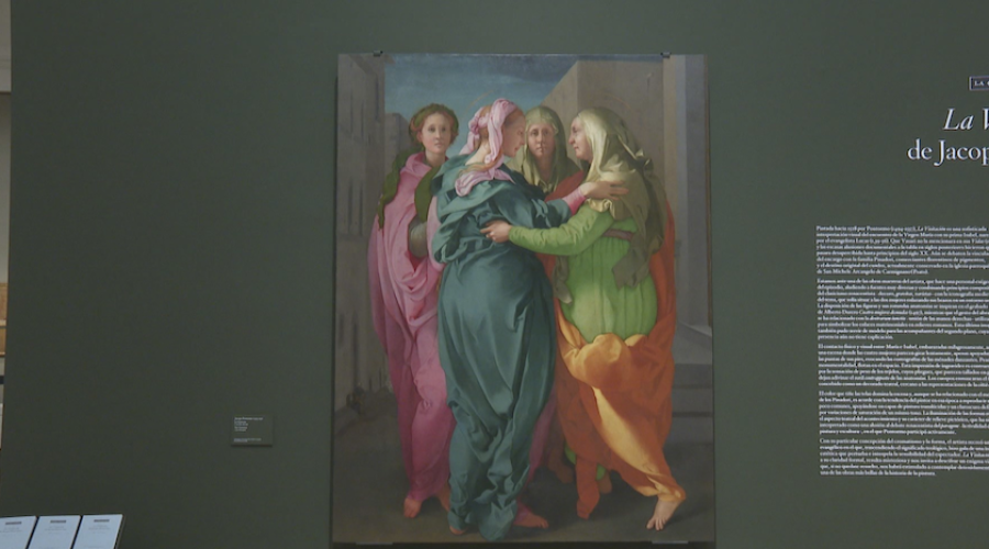 El Prado incorpora temporalmente 'La Visitaci&oacute;n', una obra maestra del manierismo italiano