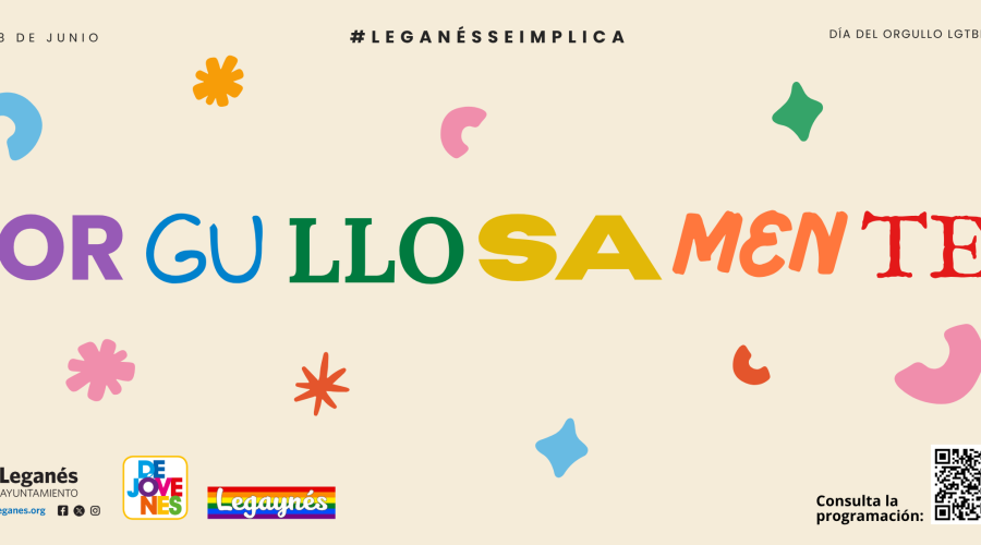 Legan&eacute;s abrir&aacute; la programaci&oacute;n del Orgullo en la Comunidad de Madrid el pr&oacute;ximo 5 de junio con el programa "Orgullosamente"