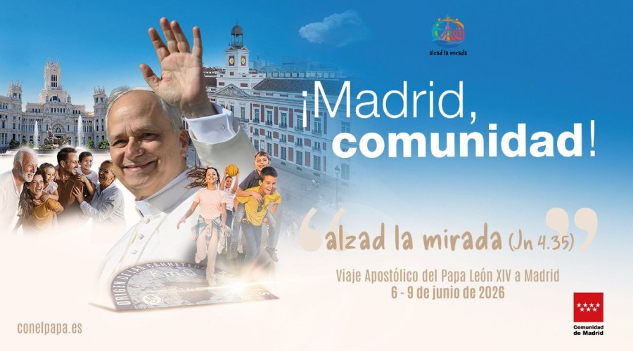 Gu&iacute;a pr&aacute;ctica para la visita del Papa Le&oacute;n XIV a Madrid: horarios, recorridos y principales cortes de tr&aacute;fico
