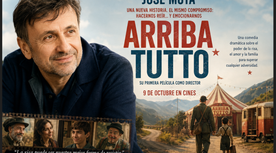 Jos&eacute; Mota, una vida dedicada al humor que ahora da el salto definitivo al cine con &lsquo;Arriba Tutto&rsquo;
