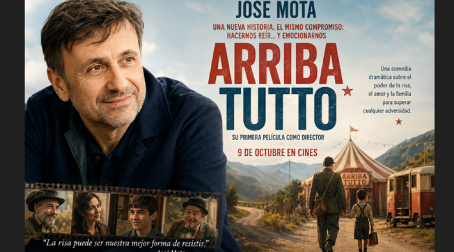 Jos&eacute; Mota, una vida dedicada al humor que ahora da el salto definitivo al cine con &lsquo;Arriba Tutto&rsquo;