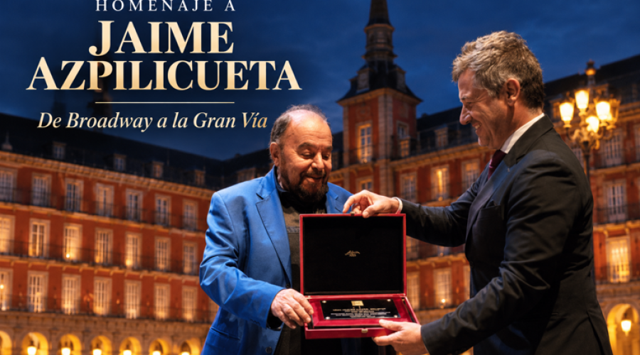 Madrid rinde homenaje a Jaime Azpilicueta, el gran referente del teatro musical espa&ntilde;ol