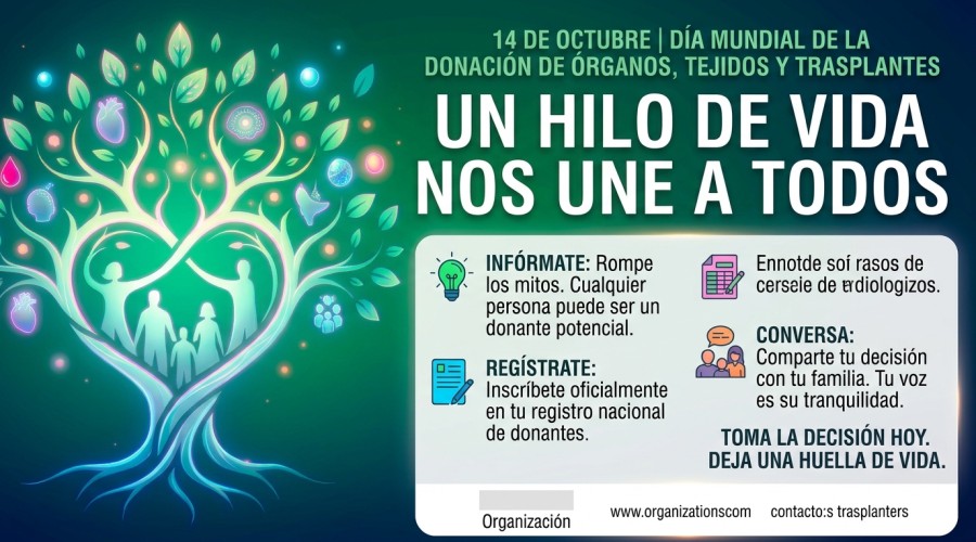 D&iacute;a Mundial de la Donaci&oacute;n de &Oacute;rganos, Tejidos y Trasplantes