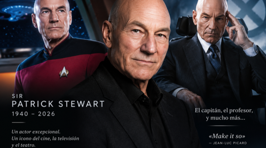  ADI&Oacute;S A UNA LEYENDA: MUERE PATRICK STEWART, EL ACTOR QUE CONQUIST&Oacute; EL UNIVERSO Y MARC&Oacute; A GENERACIONES