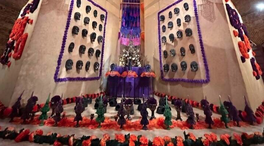 El Retiro estrena un Altar de Muertos inspirado en el inframundo mexica en la Monta&ntilde;a de los Gatos