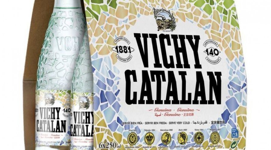 Vichy Catalán celebra su 140 aniversario con una edición limitada