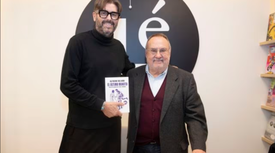 Presentación del libro "EL ÚLTIMO MINUTO".  “Este es un libro feliz para el madridista: el Madrid gana siempre”