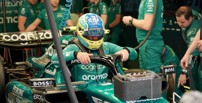 El proyecto de Aston Martin se tambalea en Australia: problemas con Honda y solo 15 vueltas