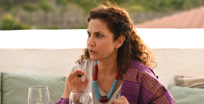 Toni Acosta vuelve a casa: La actriz tinerfe&ntilde;a presume de acento y expresiones en su &uacute;ltimo rodaje.