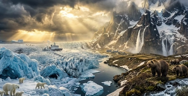 Polar vs  Grizzly, los Reyes de la Supervivencia