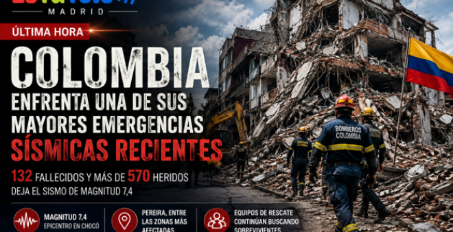 Colombia enfrenta una de sus mayores emergencias s&iacute;smicas recientes: asciende a 132 el n&uacute;mero de fallecidos