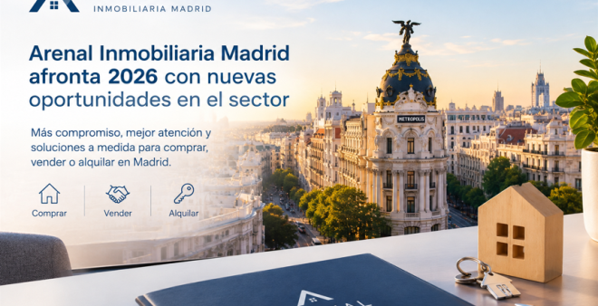 Arenal Inmobiliaria Madrid afronta 2026 con nuevas oportunidades en el sector