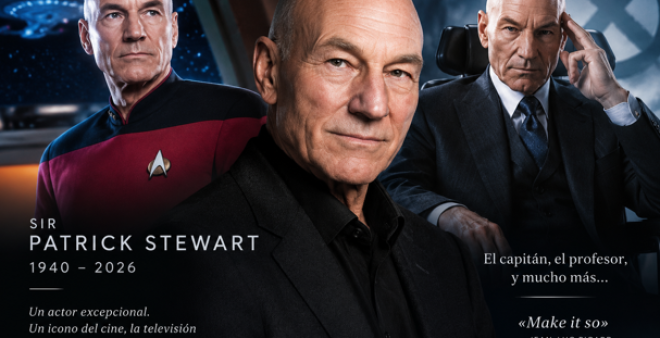  ADI&Oacute;S A UNA LEYENDA: MUERE PATRICK STEWART, EL ACTOR QUE CONQUIST&Oacute; EL UNIVERSO Y MARC&Oacute; A GENERACIONES