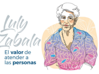 Luly Zabala, el valor de atender a las personas.