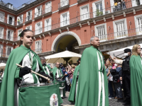 Con la tamborrada, llega su fin una buena Semana Santa turística en Madrid