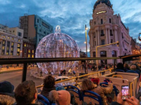 El autobús de la Navidad Naviluz 