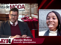 E18, LA LEY ESTA DE MODA con Javier Guerrero/Olga Huerta/Sara Sanchez/Mandje Melina estutele.com