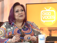 E23, AMPARO SANDINO en OIGO VOCES con Edith Salazar estutele.com