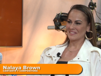 E27, NALAYA BROWN en OIGO VOCES con Edith Salazar