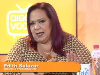 E32, LORENA GÓMEZ en OIGO VOCES con Edith Salazar estutele.com
