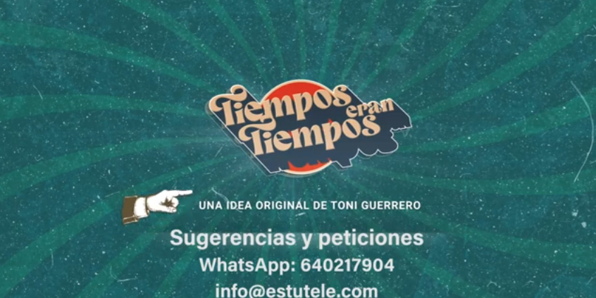 T4 E16, ALBERTO VÁZQUEZ Y JULIO MORALES, LOS PILARES DE LA TIERRA en TIEMPOS ERAN TIEMPOs. HD