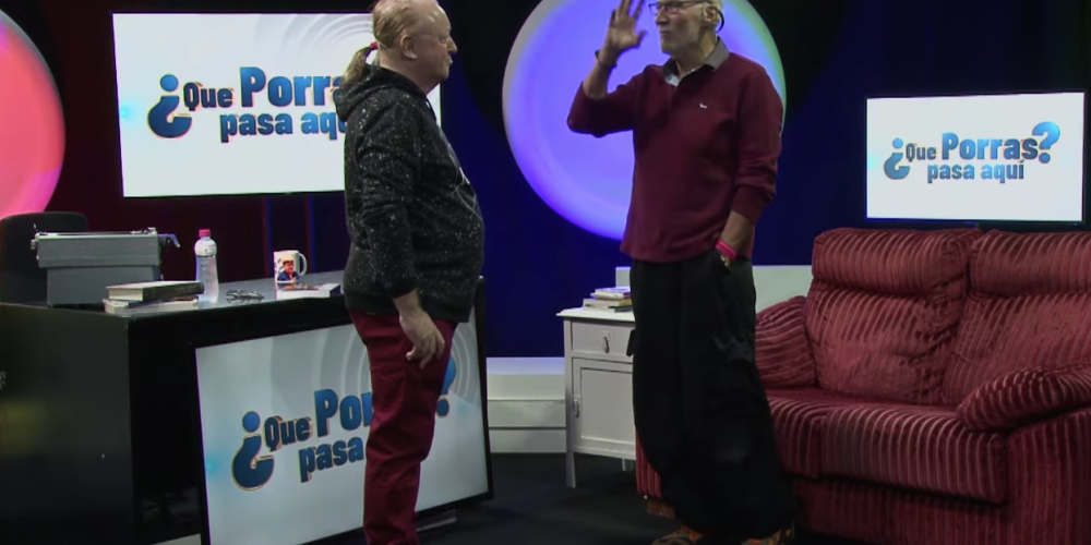 P8, Paco Porras presenta ¿QUÉ PORRAS PASA AQUÍ? RAMÓN GARCÍA DEL POMAR