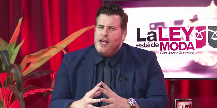 E1, LA LEY ESTA DE MODA con Javier Guerrero/ Sergio Dominguez, Sara Sanchez, Anabelle Amezquita.