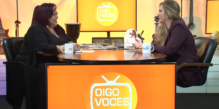 E2, MARIA TOLEDO en OIGO VOCES con EDITH SALAZAR