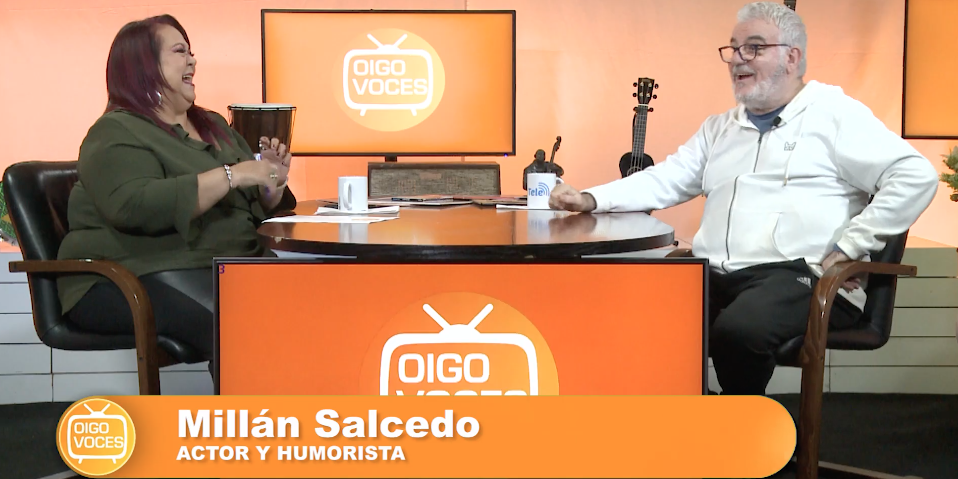 E12, MILLAN SALCEDO en OIGO VOCES Con Edith Salazar