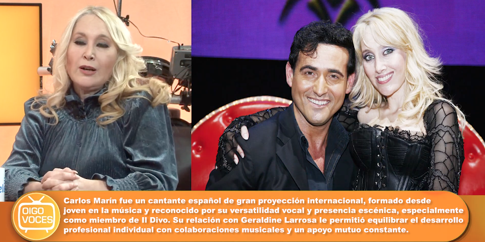 E14, GERALDINE LARROSA en OIGO VOCES con Edith Salazar