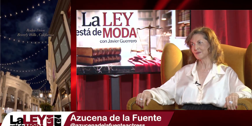 E27, LA LEY EST&Aacute; DE MODA SARA SANCHEZ Y AZUCENA DE LA FUENTE con JAVIER GUERRERO